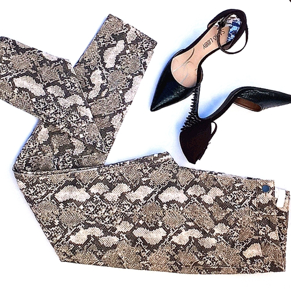 H&M Snake Print Pants